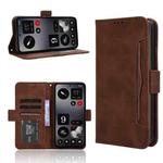 For Nothing CMF Phone 1 Skin Feel Calf Texture Card Slots Leather Phone Case(Brown)