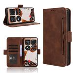 For Nothing CMF Phone 2 Pro Skin Feel Calf Texture Card Slots Leather Phone Case(Brown)