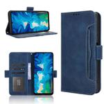 For Doogee Note 59 / Note 59 Pro Skin Feel Calf Texture Card Slots Leather Phone Case(Blue)