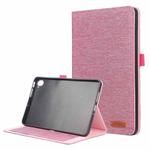 For Xiaomi Redmi Pad 8.8 2025 Fabric Texture Horizontal Flip Leather Tablet Case(Rose Red)