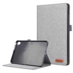 For Xiaomi Redmi Pad 8.8 2025 Fabric Texture Horizontal Flip Leather Tablet Case(Grey)