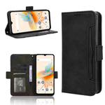 For Umidigi A15 / A15C Skin Feel Calf Texture Card Slots Leather Phone Case(Black)