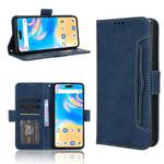 For Umidigi G6 5G Skin Feel Calf Texture Card Slots Leather Phone Case(Blue)