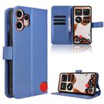For Nothing CMF Phone 2 Pro Diamond Texture Leather Phone Case(Blue)