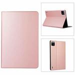 For Xiaomi Pad 6S Pro Voltage Elastic Texture Flip Tablet Leather Case(Rose Gold)