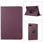 For Xiaomi Pad 7 Pro / Pad 7 360 Degree Rotation Litchi Texture Leather Tablet Case(Dark Purple)