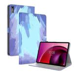 For Lenovo Tab M10 5G 10.6 inch Watercolor Pattern Flip Leather Tablet Case(Winter Snow)