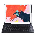C-11B For iPad Pro 11 inch (2020) Detachable ABS Candy Color Bluetooth Keyboard Tablet Case with Stand & Pen Slot(Black)