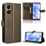 For UMIDIGI G3 / G3 Max / G3 Plus Diamond Texture Leather Phone Case(Brown)