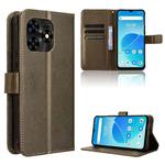 For Umidigi G5 / G5A Diamond Texture Leather Phone Case(Brown)