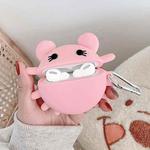 For AirPods Pro Crab Shape Earphone Protective Case with Hook