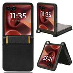 For Motorola Razr 60 Ultra Diamond Texture Leather Phone Case(Black)