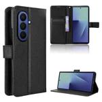 For Samsung Galaxy Z Fold7 Diamond Texture Leather Phone Case(Black)