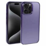 For iPhone 15 Pro Max GEBEI Acrylic Phone Case(Purple)