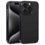 For iPhone 15 Pro GEBEI Acrylic Phone Case(Transparent Black)