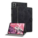 For Lenovo Legion Y700 2023 Tiger Pattern Flip Leather Tablet Case(Black)