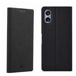 For Sony Xperia 5 V ViLi DMX Series Shockproof Magnetic Leather Phone Case(Black)