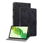 For Realme Pad 2 Tiger Pattern Flip Leather Tablet Case(Black)