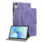 For Honor Pad X8 Pro/X9 Tiger Pattern Flip Leather Tablet Case(Purple)