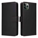For iPhone 11 Pro Max BETOPNICE BN-005 2 in 1 Detachable Imitate Genuine Leather Phone Case(Black)