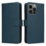 For iPhone 13 Pro BETOPNICE BN-005 2 in 1 Detachable Imitate Genuine Leather Phone Case(Blue)