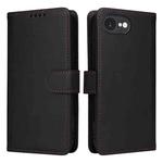 For iPhone 16e BETOPNICE BN-005 2 in 1 Detachable Imitate Genuine Leather Phone Case(Black)
