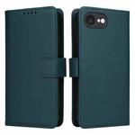 For iPhone 16e BETOPNICE BN-005 2 in 1 Detachable Imitate Genuine Leather Phone Case(Blue)
