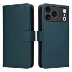 For iPhone 17 Pro Max BETOPNICE BN-005 2 in 1 Detachable Imitate Genuine Leather Phone Case(Blue)