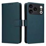 For iPhone 17 Pro BETOPNICE BN-005 2 in 1 Detachable Imitate Genuine Leather Phone Case(Blue)