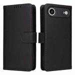 For iPhone 17 Air BETOPNICE BN-005 2 in 1 Detachable Imitate Genuine Leather Phone Case(Black)