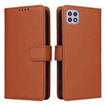 For Samsung Galaxy A22 5G BETOPNICE BN-005 2 in 1 Detachable Imitate Genuine Leather Phone Case(Brown)