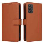 For Samsung Galaxy A32 5G BETOPNICE BN-005 2 in 1 Detachable Imitate Genuine Leather Phone Case(Brown)