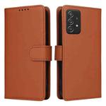 For Samsung Galaxy A52 4G / A52 5G BETOPNICE BN-005 2 in 1 Detachable Imitate Genuine Leather Phone Case(Brown)