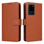 For Samsung Galaxy S20 Ultra BETOPNICE BN-005 2 in 1 Detachable Imitate Genuine Leather Phone Case(Brown)