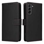 For Samsung Galaxy S21+ BETOPNICE BN-005 2 in 1 Detachable Imitate Genuine Leather Phone Case(Black)