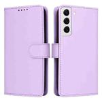 For Samsung Galaxy S22 BETOPNICE BN-005 2 in 1 Detachable Imitate Genuine Leather Phone Case(Light Purple)