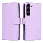 For Samsung Galaxy S23 BETOPNICE BN-005 2 in 1 Detachable Imitate Genuine Leather Phone Case(Light Purple)