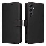 For Samsung Galaxy S23 FE 5G BETOPNICE BN-005 2 in 1 Detachable Imitate Genuine Leather Phone Case(Black)