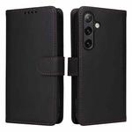 For Samsung Galaxy S24 5G BETOPNICE BN-005 2 in 1 Detachable Imitate Genuine Leather Phone Case(Black)