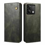 For Xiaomi Redmi 13C 5G Global Oil Wax Crazy Horse Texture Leather Phone Case(Green)