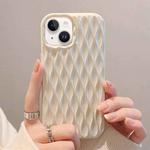 For iPhone 14 Water Ripple Texture TPU Phone Case(White)
