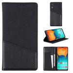 For Samsung Galaxy A30 MUXMA MX109 Horizontal Flip Leather Case with Holder & Card Slot & Wallet(Black)
