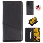 For Samsung Galaxy A81 MUXMA MX109 Horizontal Flip Leather Case with Holder & Card Slot & Wallet(Black)