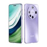 For Huawei Mate 60 Pro Electroplating All-Inclusive Lens Protection Phone Case(Purple)