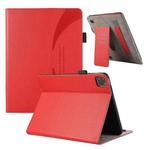 For iPad Pro 13 2024 Litchi Texture Leather Sucker Tablet Case(Red)