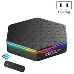 T95Z Plus 8K WiFi6 Android 12.0 Smart TV Box with Remote Control, 2GB+16GB, Allwinner H618 Quad-Core(US Plug)