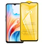 For OPPO A2x 9D Full Glue Screen Tempered Glass Film