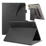 For OPPO Pad Air Litchi Texture Leather Sucker Tablet Case(Black)