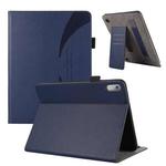 For Lenovo Xiaoxin P11 Pro 10.5 Litchi Texture Leather Sucker Tablet Case(Dark Blue)