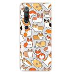 For Xiaomi Mi 10 Pro 5G Shockproof Painted TPU Protective Case(Corgis)